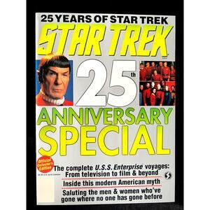 VINTAGE 1991 STAR TREK 25th Anniversary Special Magazine - MINT - never opened